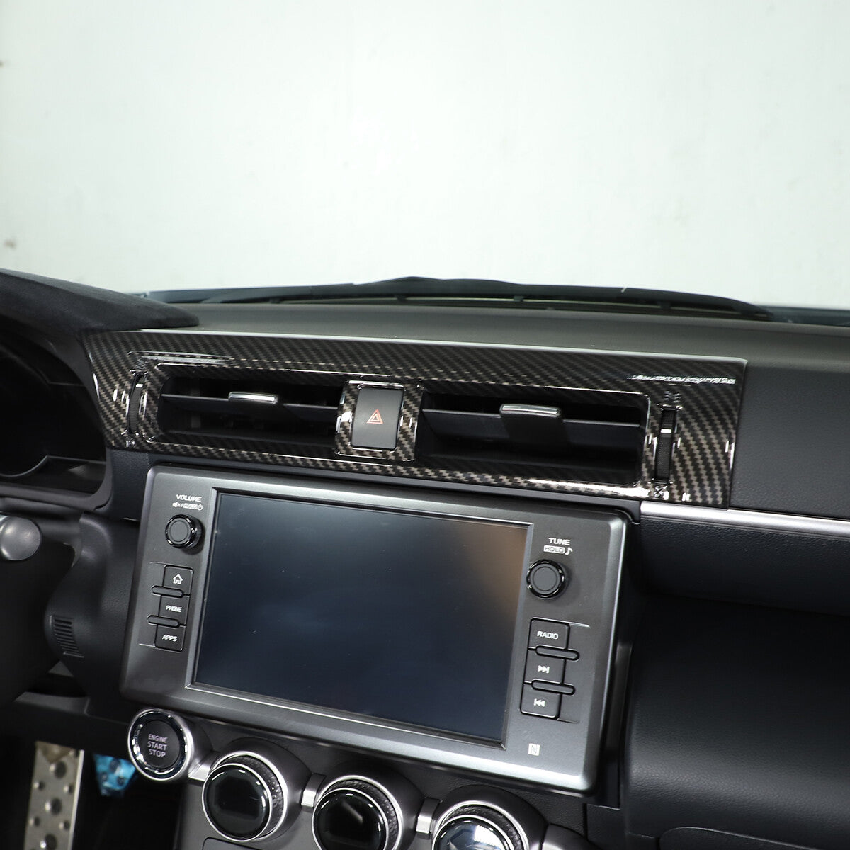 ABS Carbon Fiber Interior Center Console Trim Set Fits For GR86/BRZ 2022-2025 US - Variants 1-5 52