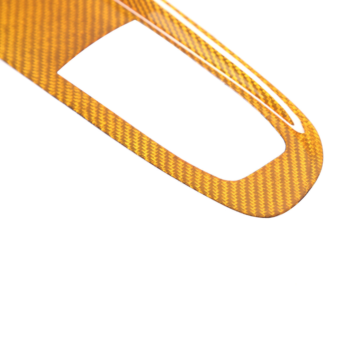 Yellow Carbon Fiber Window Lift Switch Button Trim For Corvette C8 Convertible 7