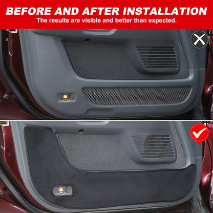 Door Side Anti-Kick Anti-Dirty Guard Cover Trim For Honda Pilot 2003-2008 US 10