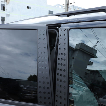 Black Alloy Window Center Pillar Trim Panel For Land Rover Discovery 3&4 04-16 9