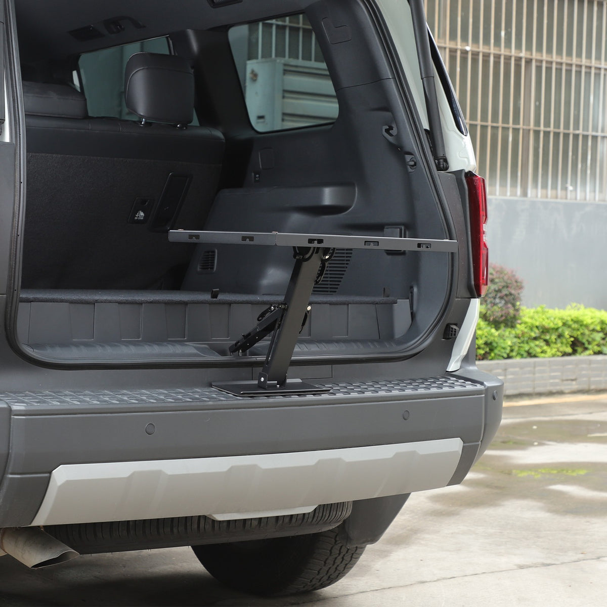 Car Camping Portable Trunk Lock Latch Table For Toyota LC250 Prado 2024+ 13