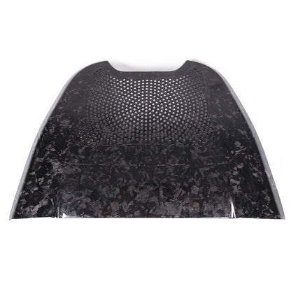 Forged Carbon Fiber Rear Charger Speaker Cover Trim For Corvette C8 Convertible 11