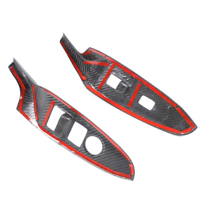 Matte Real Dry Carbon Fiber Interior Full Trim For Mazda MX-5 Miata 2016-2026 59