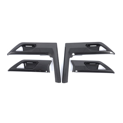 ABS Carbon Fiber Interior Door Bowl Panel Trim Cover For Lexus GX550 2025+ 13