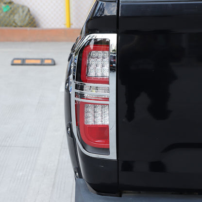 Chrome Taillight Cover Lamp Guard Trim Bezel For Toyota Tundra 2014-21 US 4