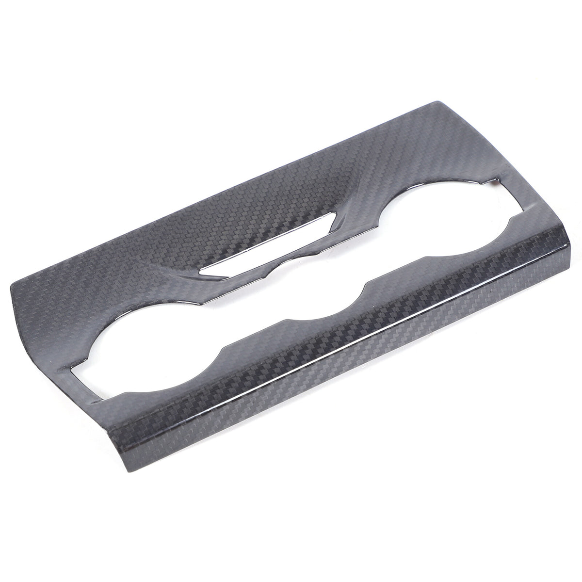 Real Carbon Fiber Air Condition Panel Trim Cover for Subaru Forester 19-24 4