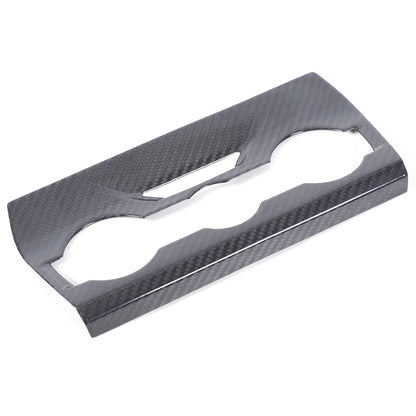 Real Carbon Fiber Air Condition Panel Trim Cover for Subaru Forester 19-24 4