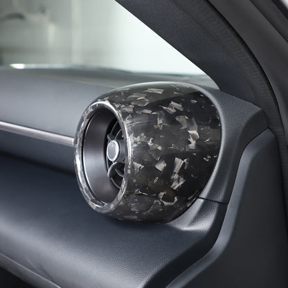 Forged Carbon Dashboard Side Air Outlet Vent Cover Trim For Subaru BRZ 2022 8