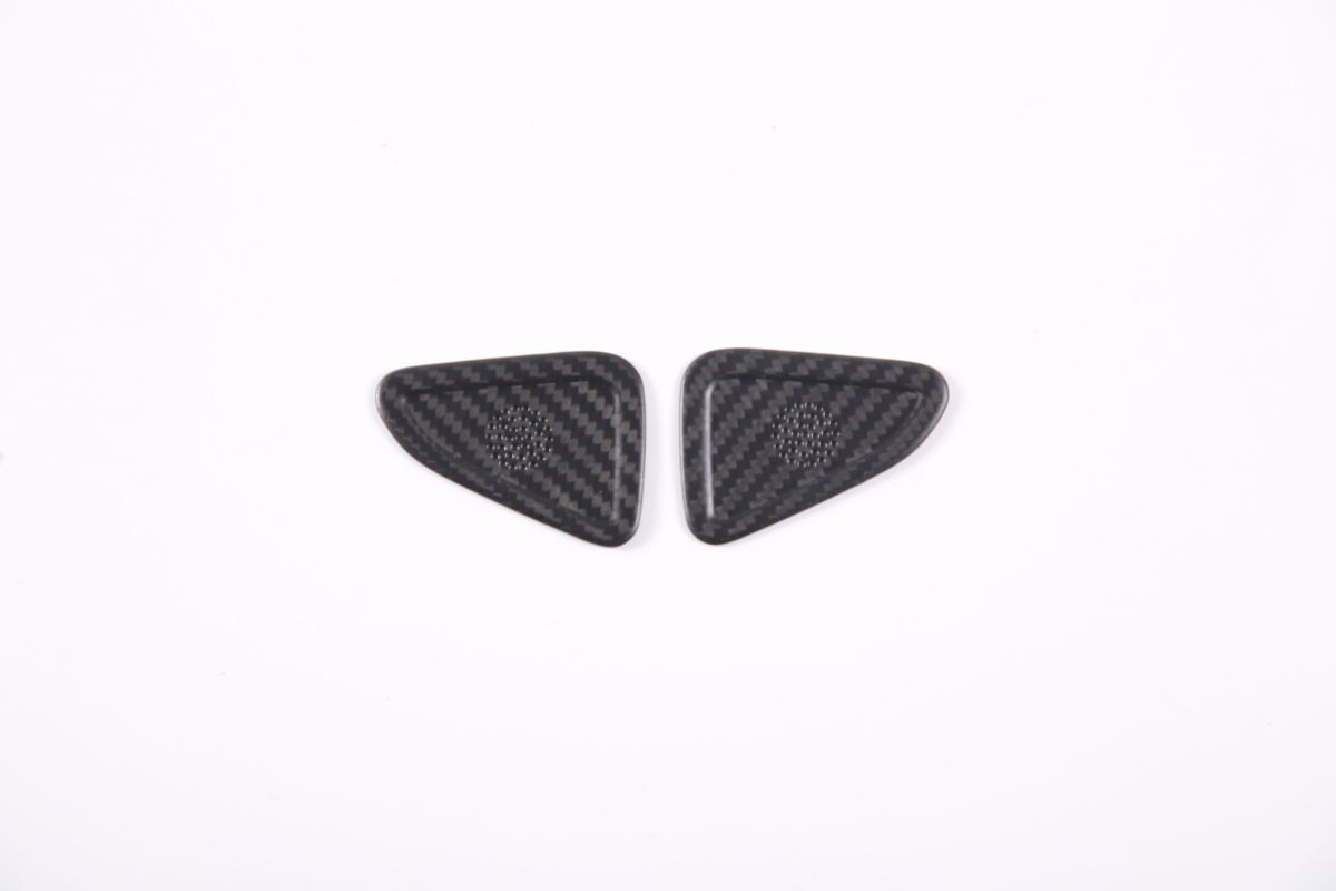 Matte Real Dry Carbon Fiber Interior Decor Trim Cover For Corvette C8 2020+ 103
