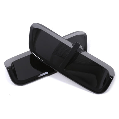 Piano Black Rear Lower Bumper Side Spoiler Trim For BMW X1 U12 23+ Sport US 11