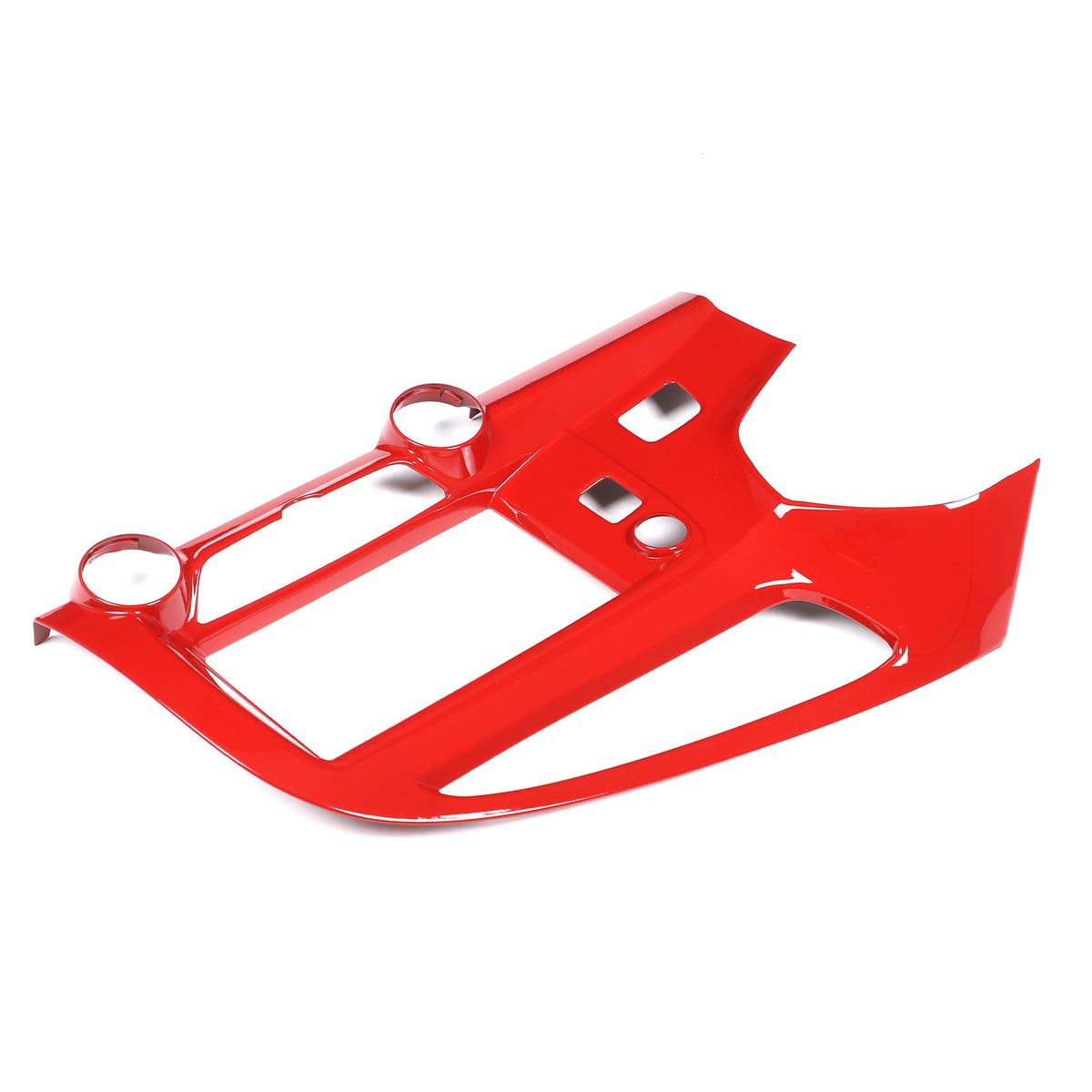 Sport Red ABS Center Console Air Vent Trim Set For Corvette C7 2014-2019 6