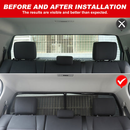 Full Windows Rear Windshield Sun Shade Privacy Cover For Toyota Tundra 22+ US 15