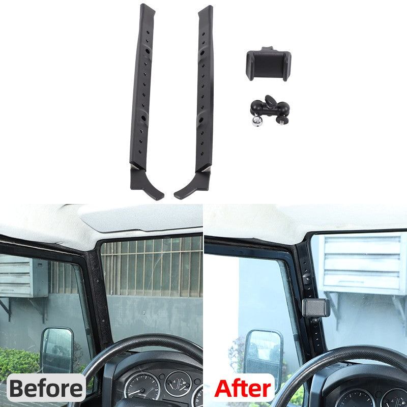 A-Pillar Mount Holder Bracket Clip For Land Rover Defender L316 2004-2018 3
