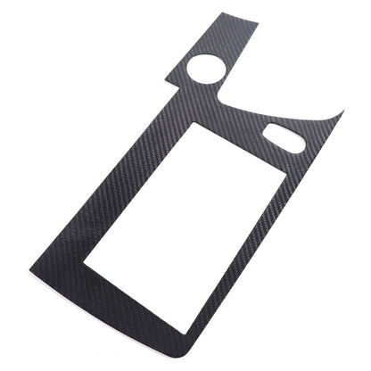 Real Carbon Fiber Dashboard Navigation Srceen Frame Trim For Corvette C8 2020-25 9