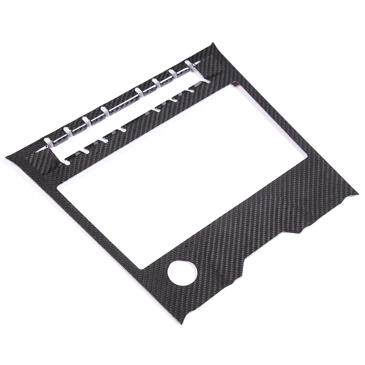 Carbon Fiber Air Condition Panel Frame Trim Cover For Lamborghini URUS 2018-23 8