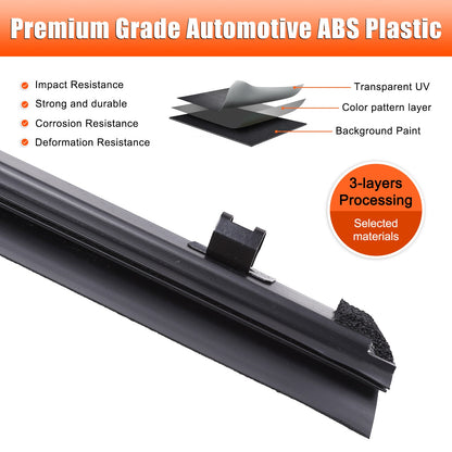 Replacement Rubber Window Inner Seal Strip For Toyota Prado LC150 2010-2020 3
