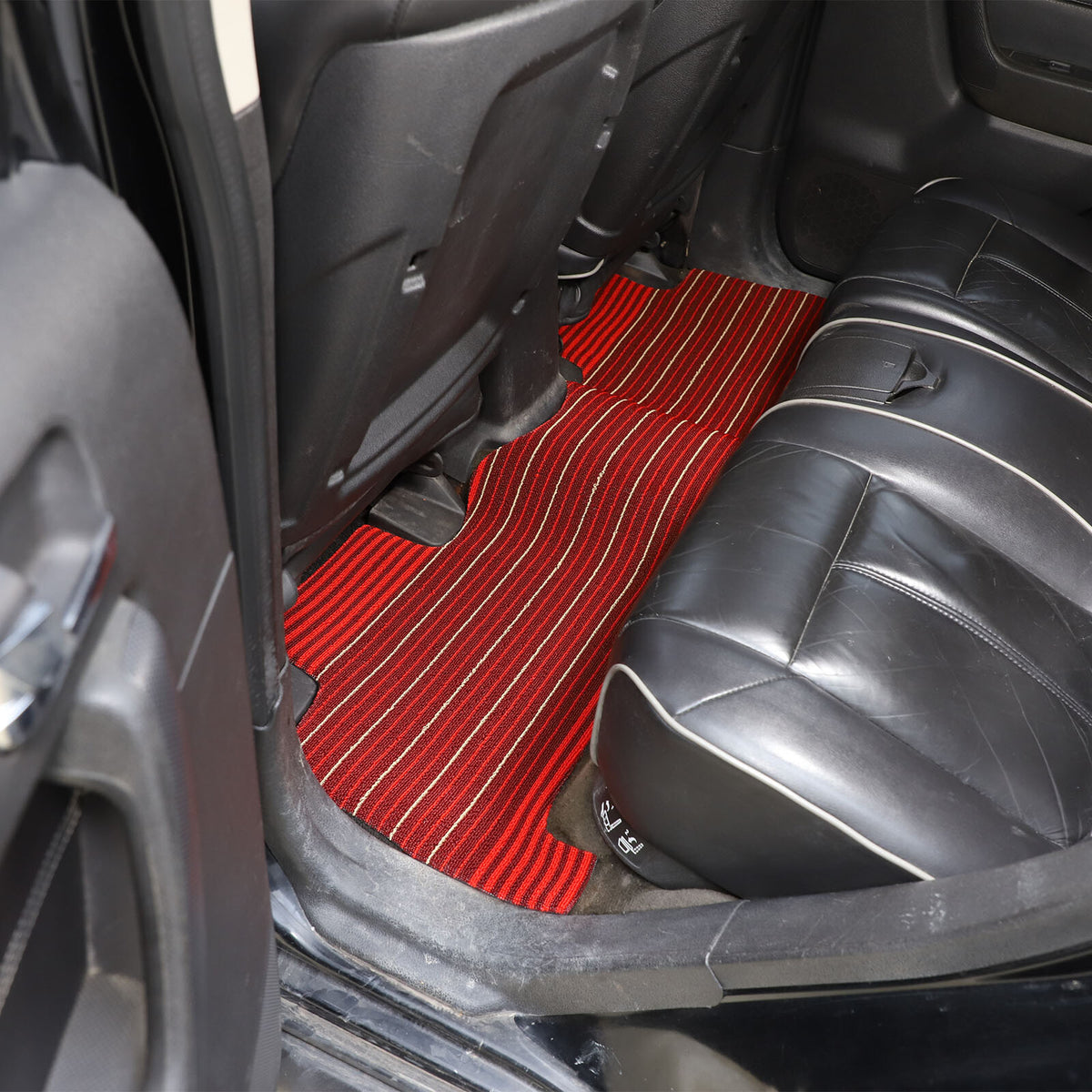 Beige Car Floor Mats Cargo Carpets Foot Pads For Hummer H3 2005-2009 6