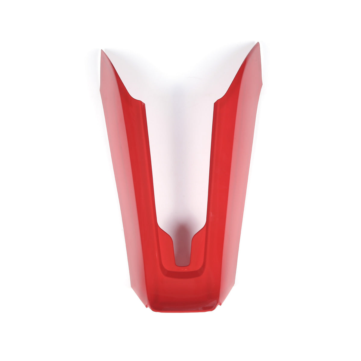 2pcs Red ABS Waterfall Wireless Charger Cover For Corvette C8 Convertible 11