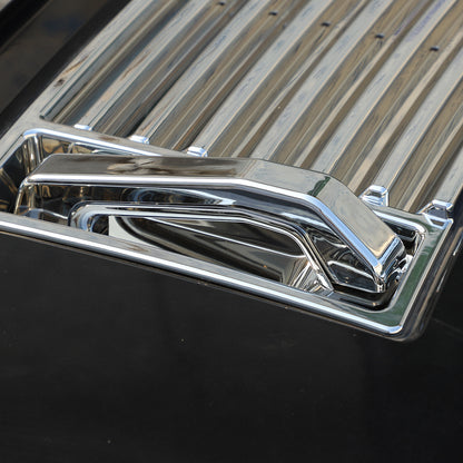Silver Chrome Exterior Door Handle Mirror Hood Vent Trim Kit For Hummer H2 03-09 34