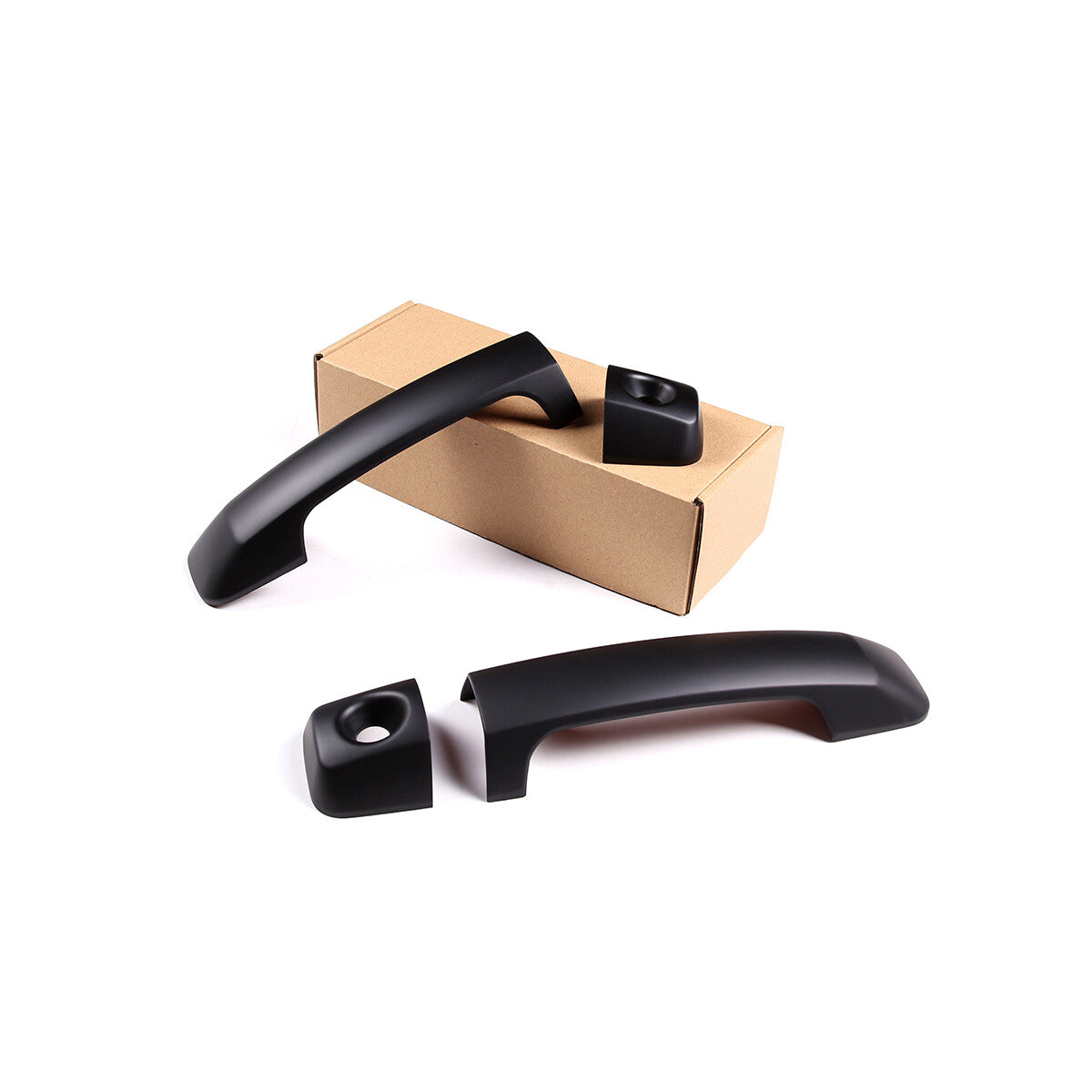 Matte Black Mirror Covers +Door Handle Covers Kit For Toyot-a FJ Cruiser 2007-21 8