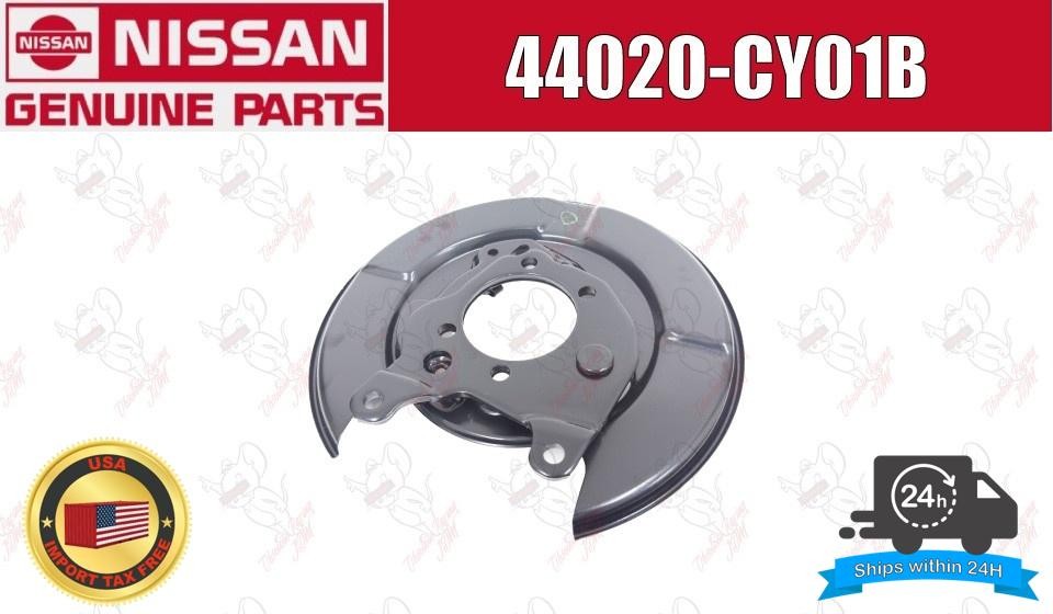 Nissan OEM PLATE ASSEMBLY-BACK,REAR BRAKE RH 44020-CY01B Genuine 1