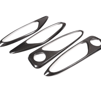 Real Carbon Fiber Inner Door Handle Trim Cover For Alfa Romeo Giulia 952 2017-20 12