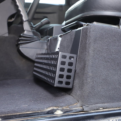 Aluminum Driver Seat Underseat Storage Basket Trim For LR Defender L316 2004-18 15
