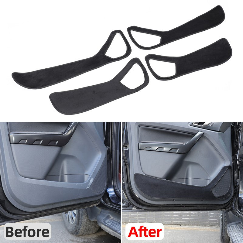 Door Side Anti-Kick Anti-Dirty Guard Cover Trim For Ford Ranger T7 T8 2015-2021 24