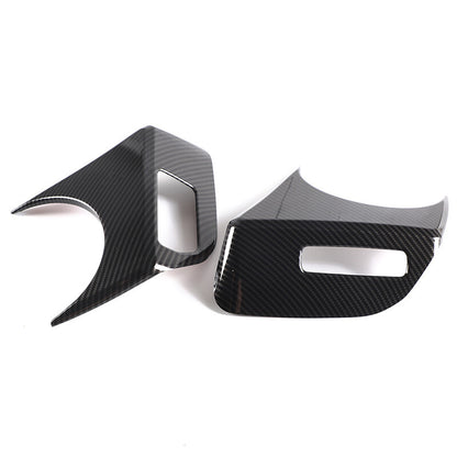 6pcs Carbon fiber ABS Interior Center Trim Cover For Mitsubishi ECLIPSE 2006-11 12