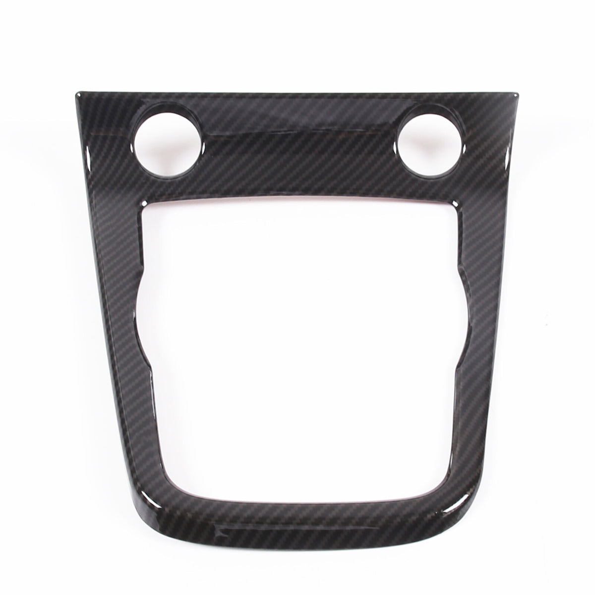ABS Carbon Fiber Interior Center Console Trim Cover Set For Jaguar F-TYPE 13-18 3