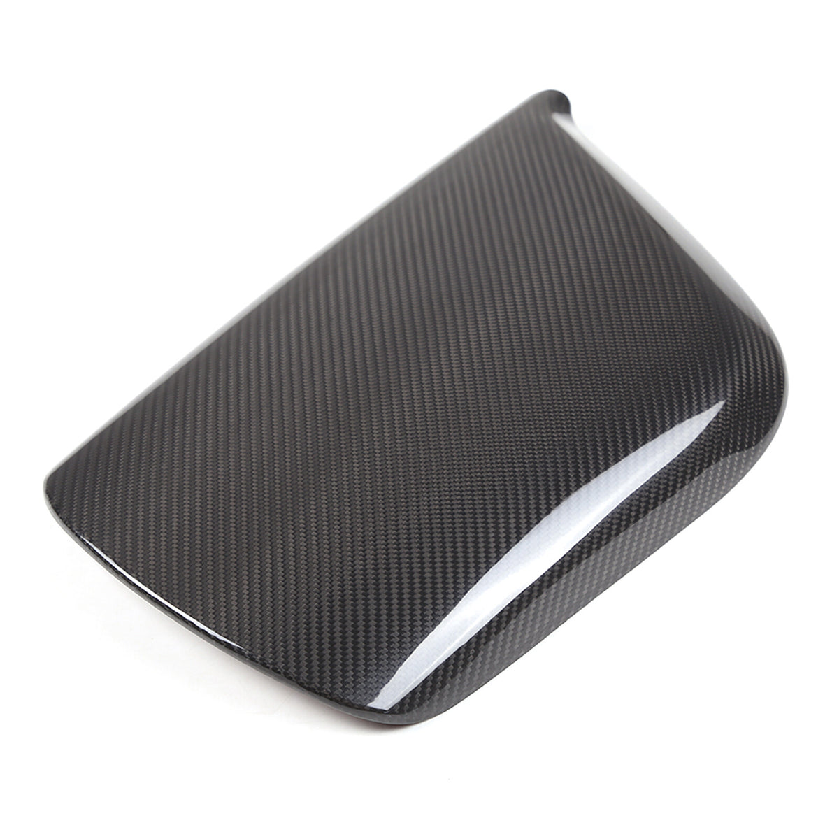 Real Carbon fiber Center Console Armrest Box Cover Trim For Corvette C7 2014-19 9