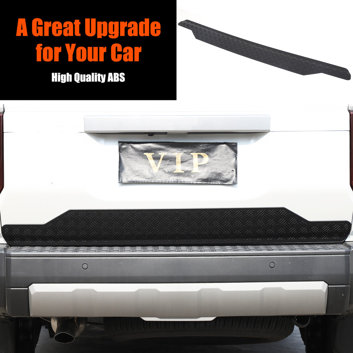Rear Trunk Tailgate Anti-Scratch Trim Strip For Toyota Land Cruiser LC250 24+ 1