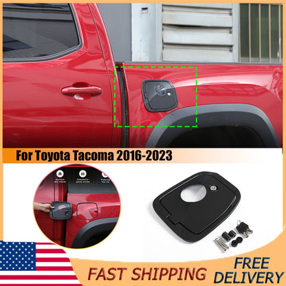 Replacement Fuel Tank Gas Lock Cover Trim For Toyota Tacoma 2016-2023 US 1