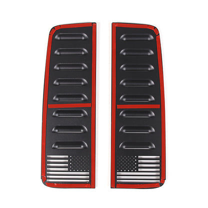 Alloy Rear Door Window Honeycomb Pillar Post Cover Trim For Hummer H3 2005-09 US 21