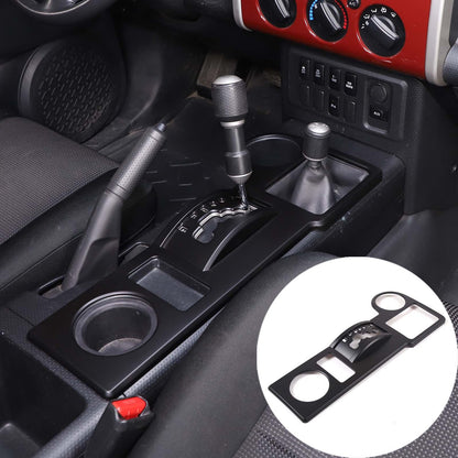 Matte Black Gear Shift Box Panel Cover Trim For Toyota FJ Cruiser 2007-2021 1