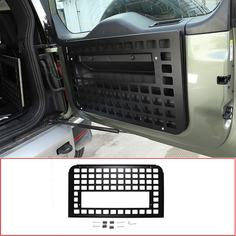 Rear Door Tailgate Table Storage Shelf Molle Panel For LR Defender L316 20+ 19