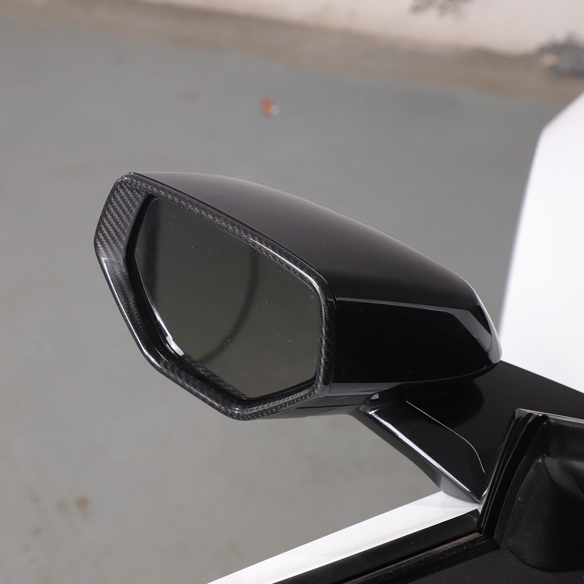 Real Dry Carbon Side View Mirror Bezel For Corvette C8 Stingray Z51 Z06 20-26 US 10