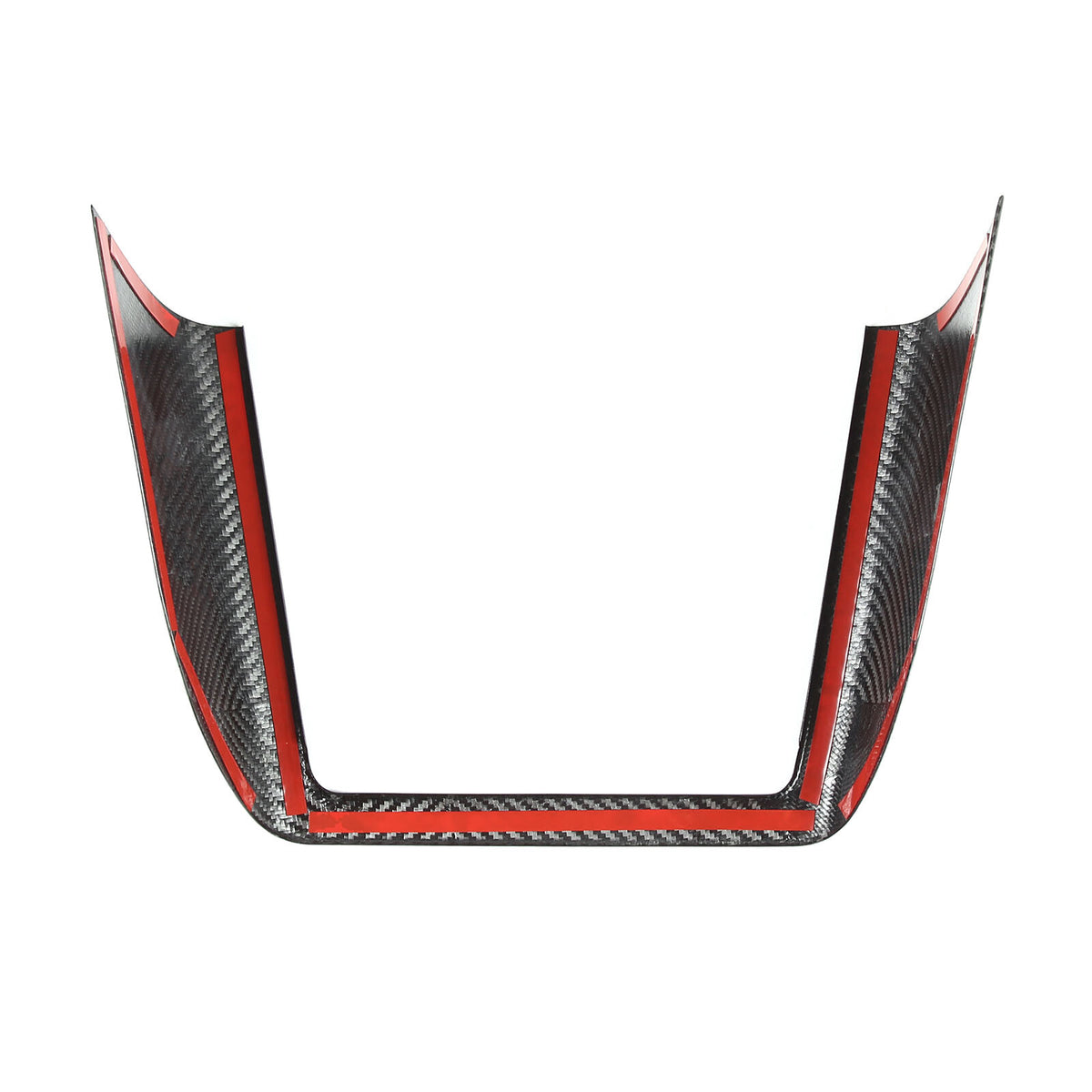 Real Carbon Fiber Console Wireless Charge Panel Frame Trim For Tesla Model S 23+ 19