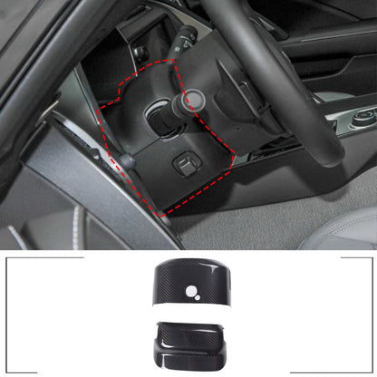 Real Carbon Fiber Interior Dashboard Trim Cover Decor Kit For Corvette C7 14-19 192