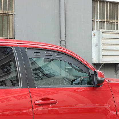 Alloy Rear Window Ventilation Louver Shutter Cover Trim For Toyota Tacoma 16-22 13