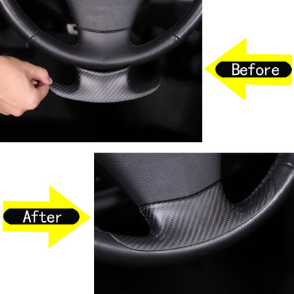 Matte Dry Real Carbon Fiber Center Console Trim Cover For Corvette C6 2005-13 59