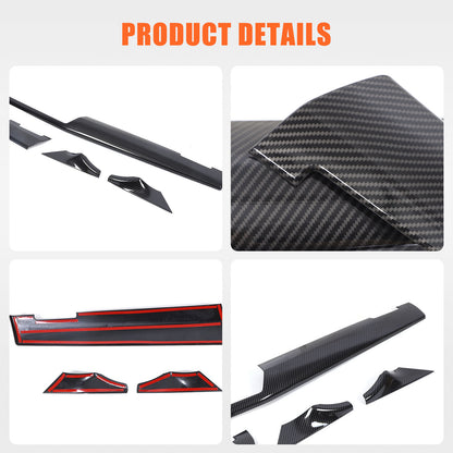 Carbon Fiber Console Dashboard Panel Trim Cover For BMW 5 Series G60 i5 24+ US 7