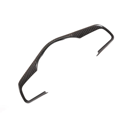 For Jaguar F-Type Carbon Fiber Steering Wheel Button Frame Cover Trim 2015-2021 12