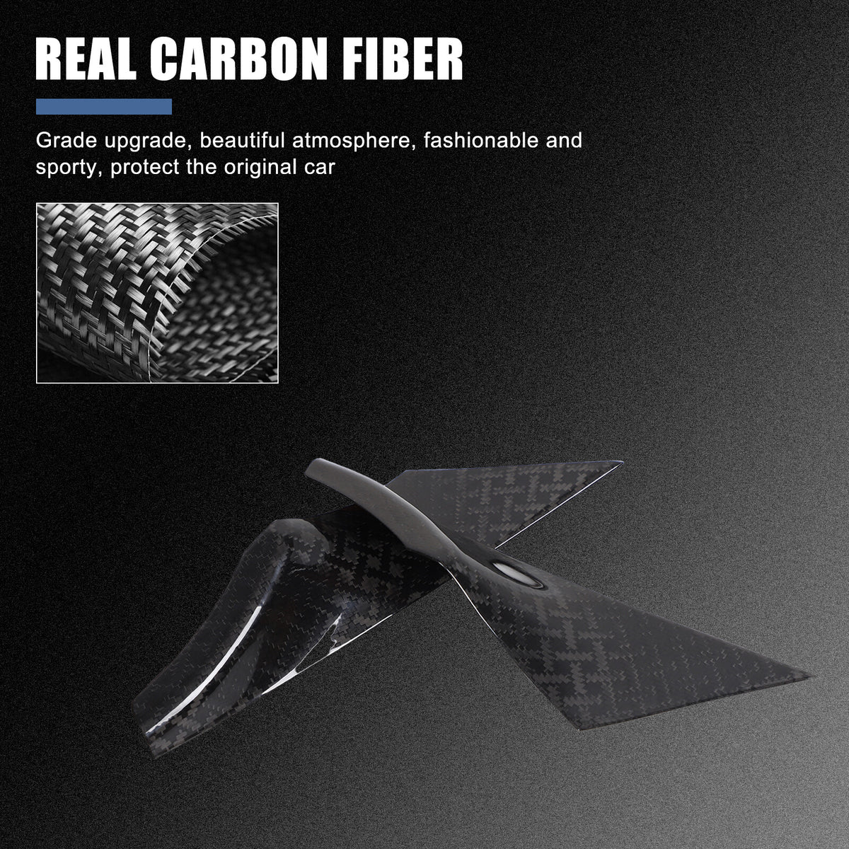 X Style Real Carbon Fiber Inner Front door Cover Trim For BMW 5 Series G60 2024+ 7