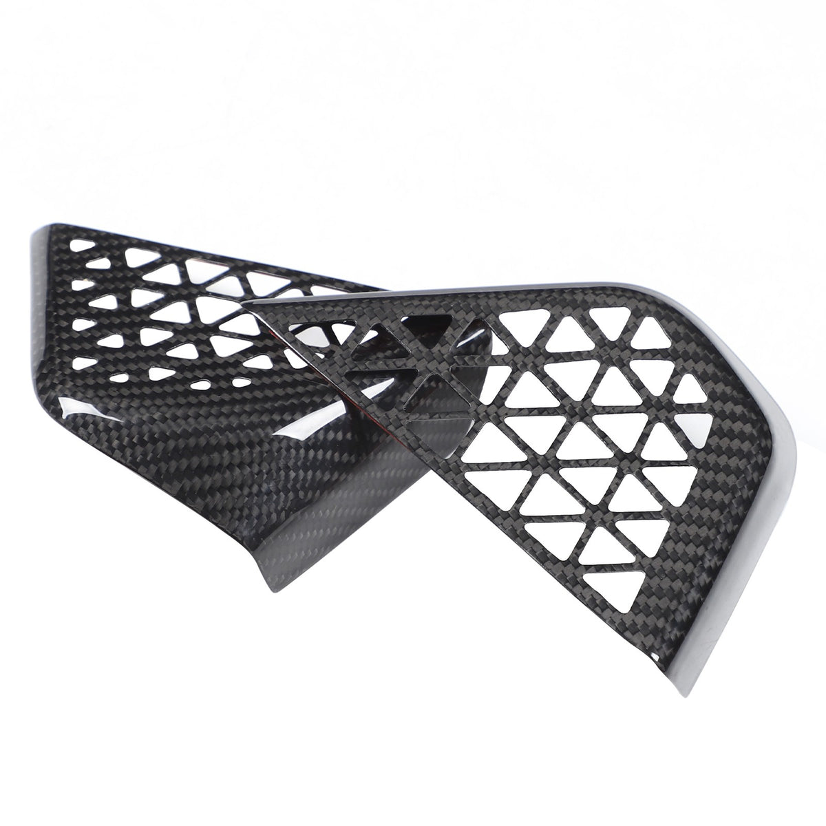 Real Carbon Fiber Dashboard Vent Trim Frame For BMW X5 G05 X6 G06 X7 G07 2023+ 7