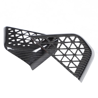 Real Carbon Fiber Dashboard Vent Trim Frame For BMW X5 G05 X6 G06 X7 G07 2023+ 7