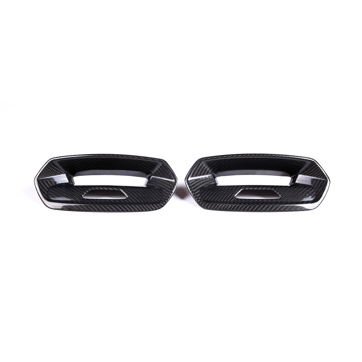 Carbon fiber Seat Headrest Back Hook Cover Trim For Lamborghini URUS 2018-23 7