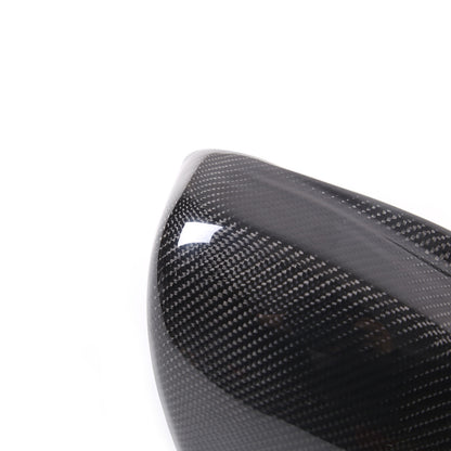 Real Carbon Fiber Exterior Mirror Cover Cap For Nissan R35 GTR 2008-2016 4