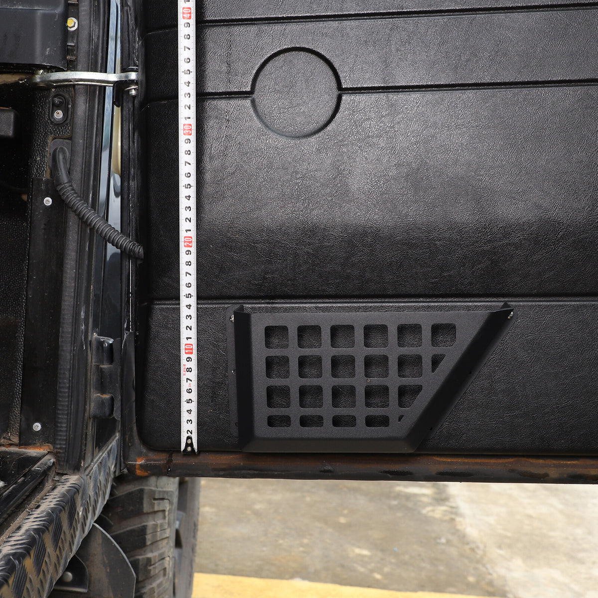 Rear Side Door storage basket Box Tray Molle Panel For Land Rover Defender 04-19 6