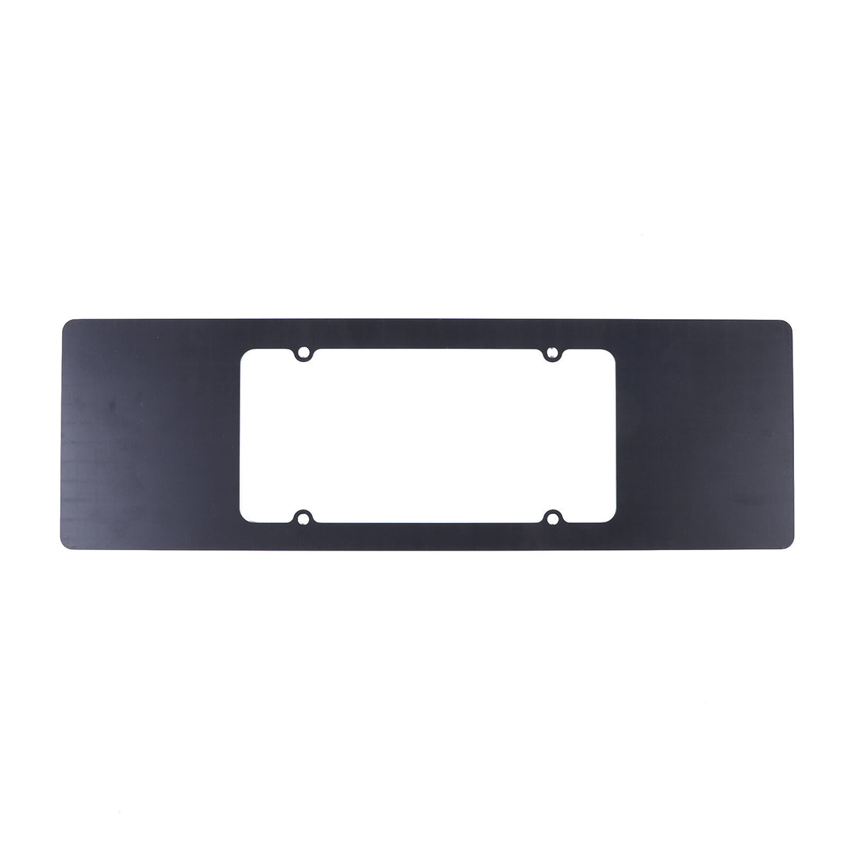 Black Aluminum alloy Rear License Plate Frame Trim For Corvette C6 2005-13 US 8